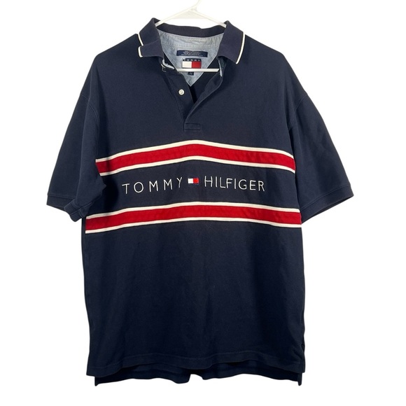 Tommy Hilfiger Polo Shirt with Collar Large - Picture 1 of 4